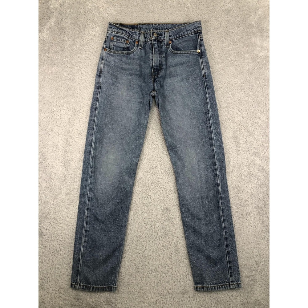 Levi's 502 Jeans Mens 29x30 (Tag 29x32) Taper Fit Blue Denim